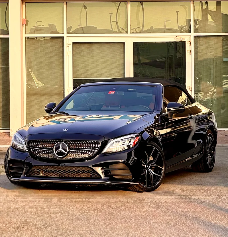 2019 Mercedes Benz C300 AMG Convertible, American Import, in Excellent Condition63613134000643112
