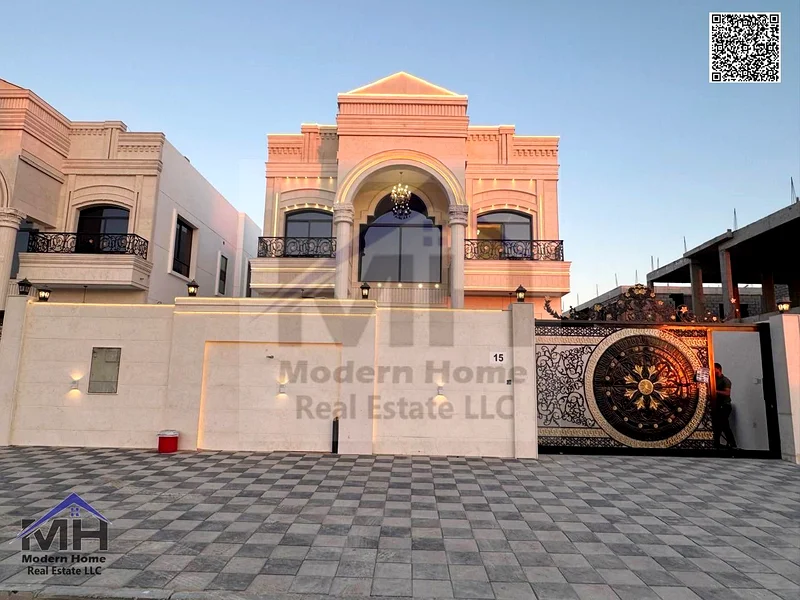 امتلك فيلا كلاسيكية فاخرة مع مسبح بسعر شامل، إحدى أكثر الفيلل رقيًا في عجمان للبيع بالتملك الحر وتكيف مركزي واحصل على تأشيرة ذهبية63904043961347110