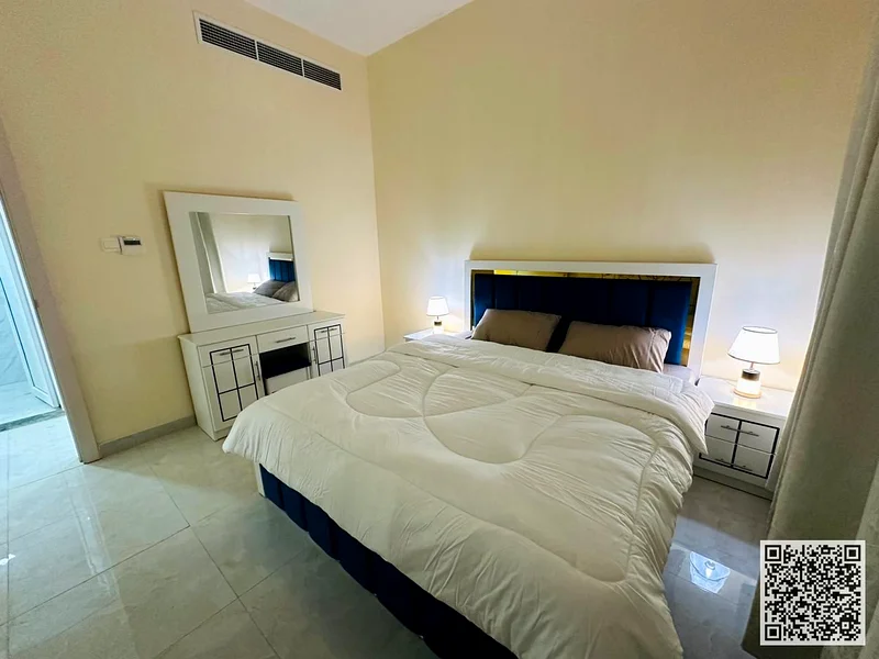 Furnished one-bedroom apartment for monthly rent in Ajman, Al Nuaimiya 2 area - near Kuwait Street ✔️All Bills included, elegant and tidy furniture63836977190019113