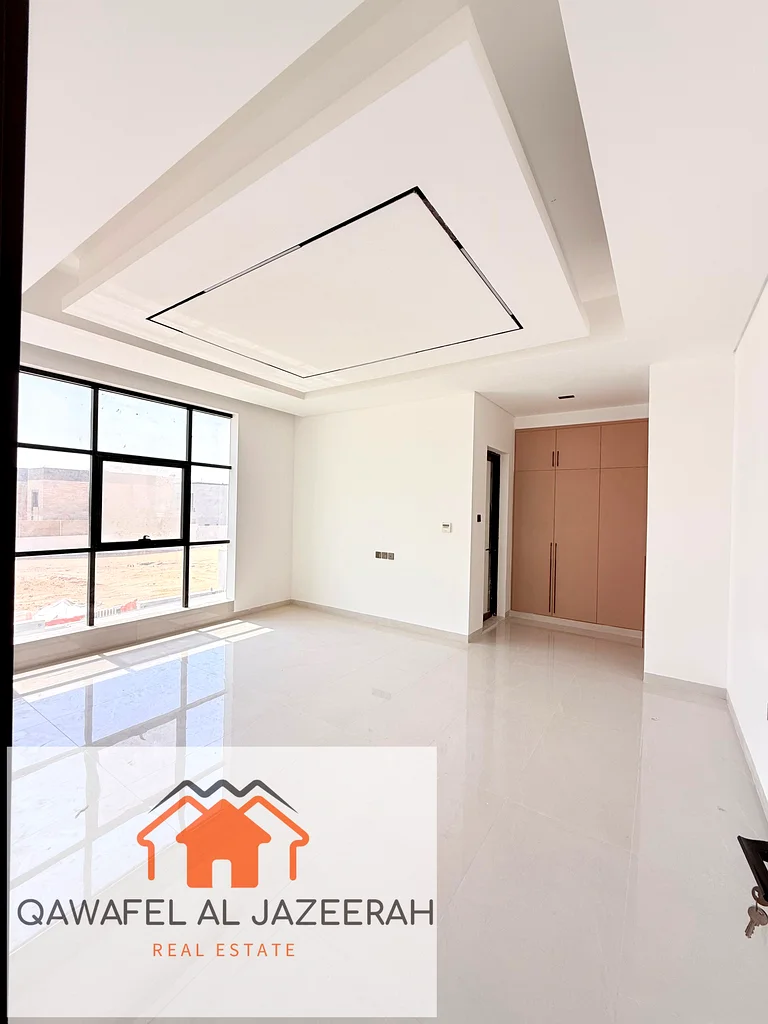 Brand new villa for rent in al wadi al shabak ( 5bedroom + hall + majlas + parking + service block63724981191683110