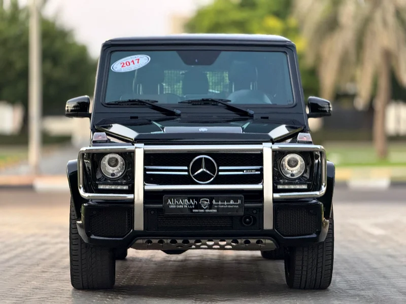 Mercedes G63 AMG 2017 model, Gulf specification, fully optioned, agency condition63613135446785111