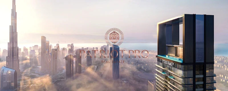 || Exclusive 1-BR Apartment || Trump Tower Dubai || No Commission || High ROI || Sea & Skyline Views ||63934851014147112