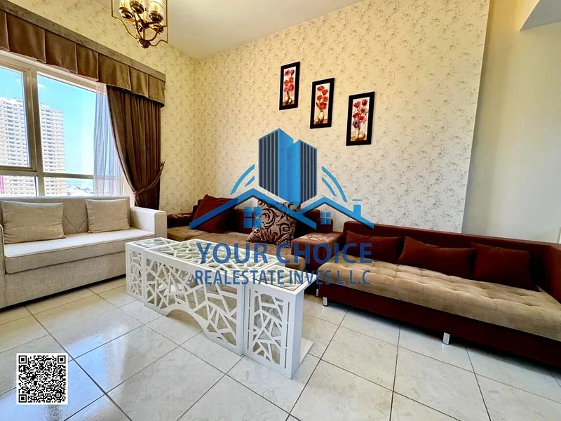 شقة مفروشة واسعة مكونة من 2 غرفة نوم للإيجار في برج جولديرك دريم تاور أ63810239684227112