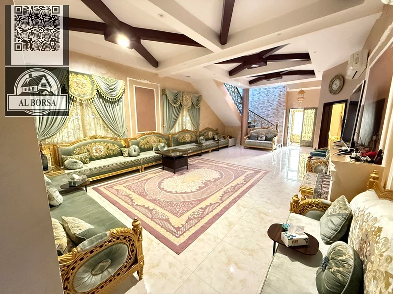 A great opportunity to own a modernly designed villa on the corner of two streets in Rawdah 1 at an attractive and distinctive price, including electr63874581475203110