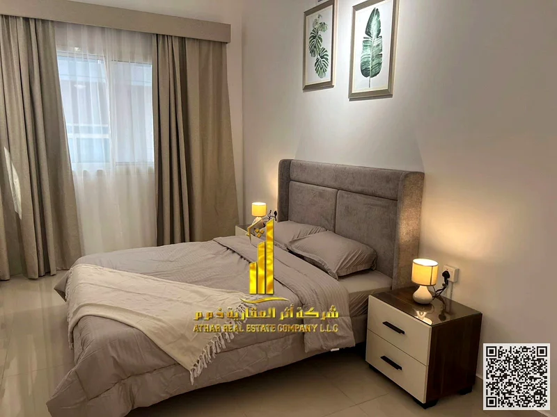 شقة مفروشة من غرفة نوم واحدة للإيجار الشهري في الجرف 2 - عجمان، بالقرب من الجامعة ✔️ جميع الفواتير مشمولة ⚡📶 جاهزة للانتقال فورًا63837165899650113
