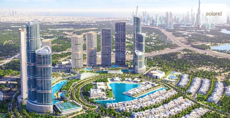 Sobha 2BR | Waterfront | Riverside Crescent 310 |63961596161921110