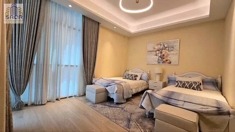 .The most upscale location in the Emirate of Ajman, directly on the sea - a one-bedroom apartment with a distinctive view63876313747074113