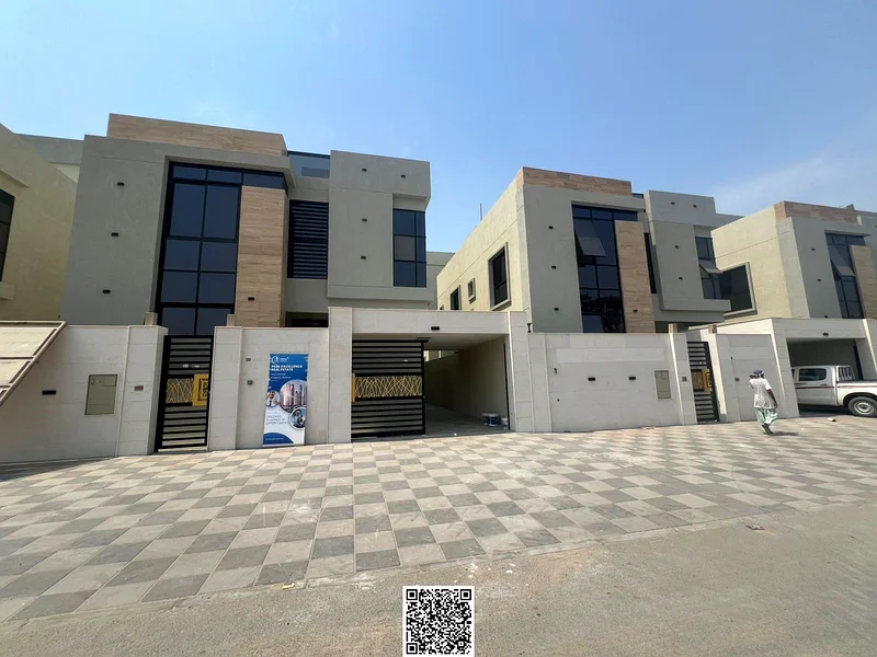 فيلا للبيع، بما في ذلك رسوم التسجيل، في عجمان الباهية، 5 غرف نوم رئيسية، وصالة، وقاعة، وغرفة خادمة. ملكية تامة لجميع الجنسيات63881804750721111