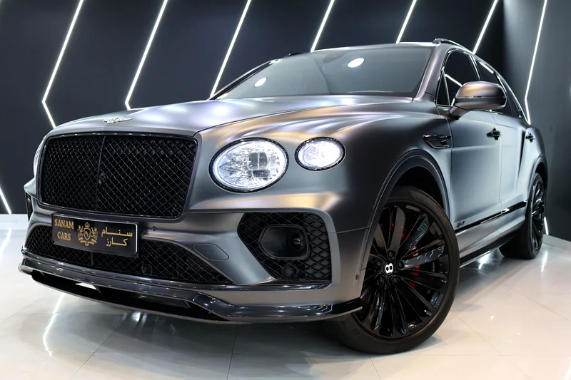 2022 Bentayga Speed W12, Original Satin Grey Exterior, Carbon Interior, Akrapovic Exhaust, GCC Specs63613464999426111