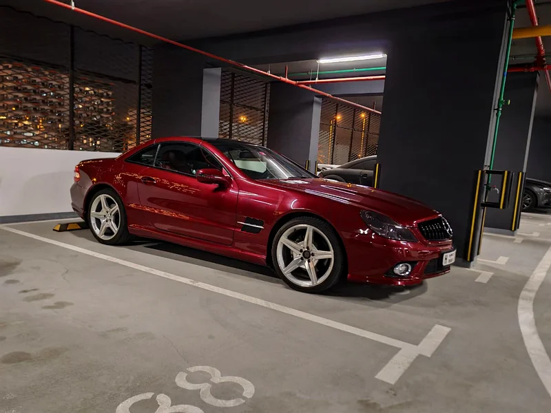 GCC Sl350 باللون الكرزي الأصلي الجميل63613462962947114