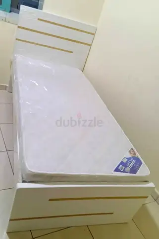Single size bed with mattress for sale. Brand new.