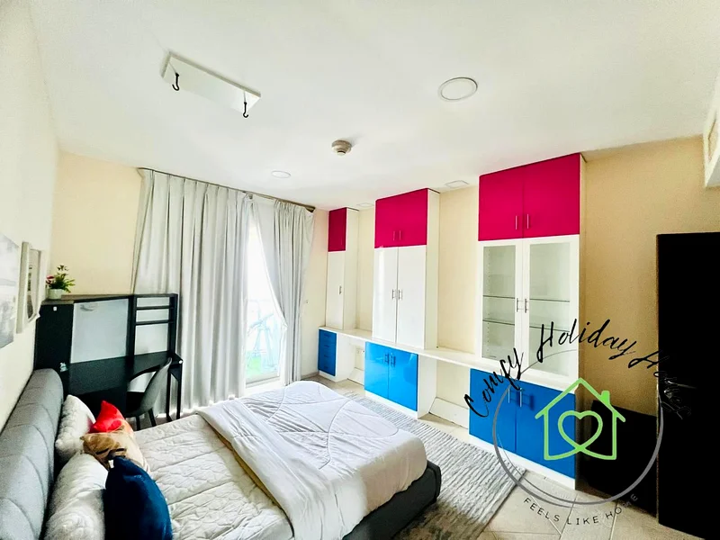 شقة فاخرة من غرفتي نوم مفروشة بالكامل63834582517505110