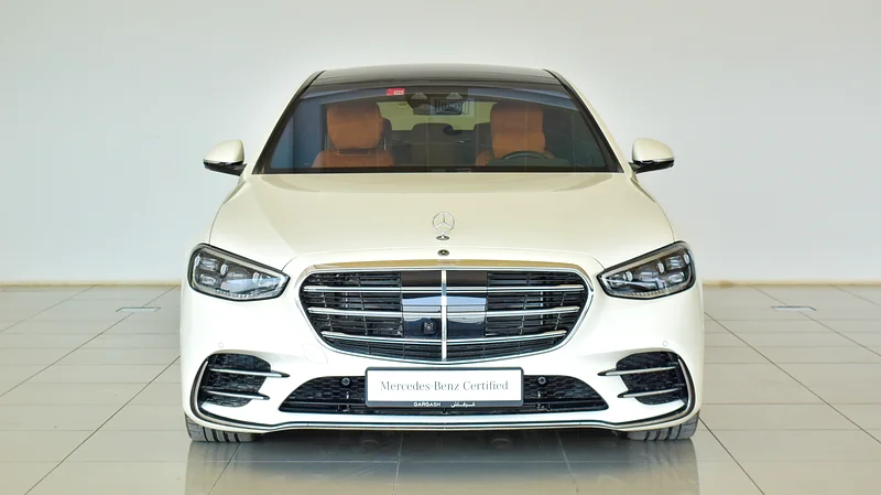 S 580 4M Saloon  - Gargash Warranty Service Contract upto 5 years or 105,000 kms - 3315063613134512129111