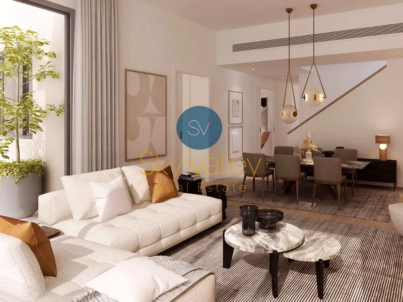 Elegant 3BR Townhouse | Offplan Resale | Single Row | Vastu63939946252033110