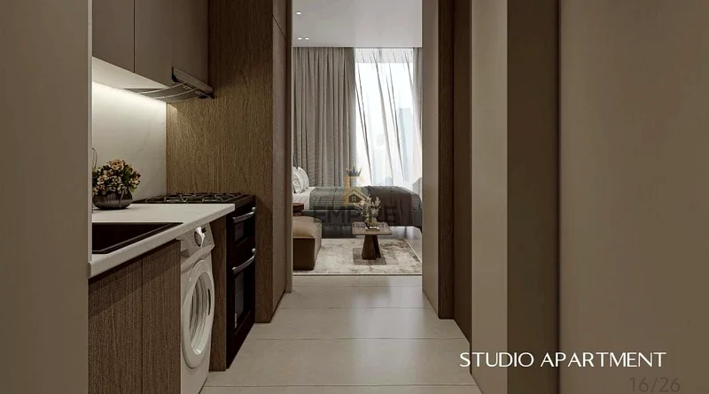 Affordable Luxury | 🏡 Family-Friendly Studio | 391 sq.ft | 🚇 Near Metro| Smart Invest|63994586446466113