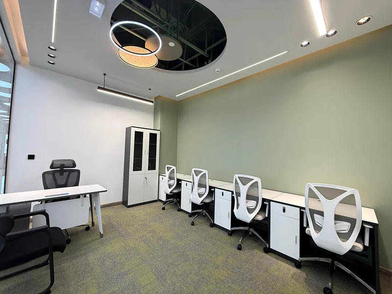 ELEGANT FURNISHED, EQUIPPED AND FITTED OFFICES WITH BURJ KHALIFA! AND SEA VIEW ! WITH ONE MONTH FREE OFFER63618207509378112