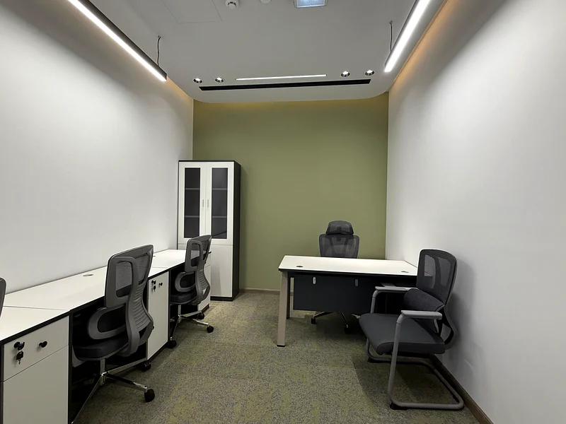 ELEGANT FURNISHED, EQUIPPED AND FITTED OFFICES WITH BURJ KHALIFA! AND SEA VIEW ! WITH ONE MONTH FREE OFFER63618207509378114