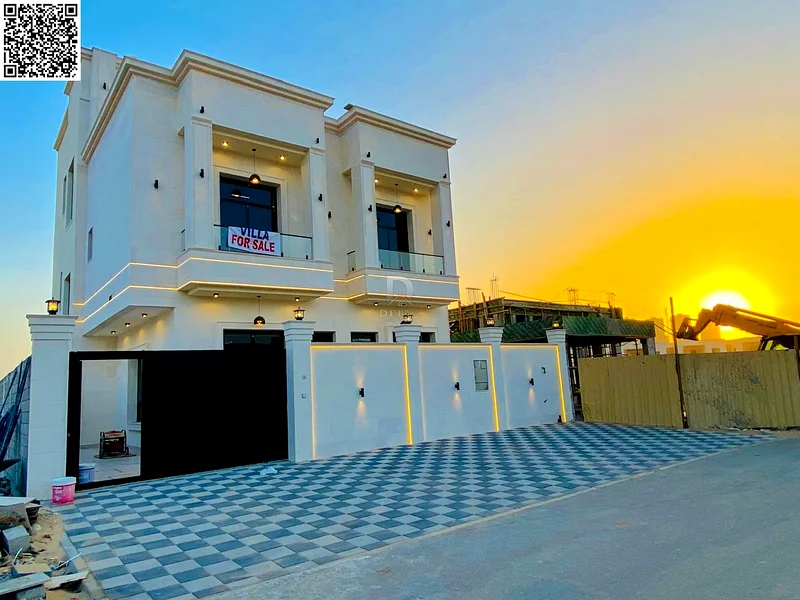 للبيع، فيلا - طابقان، سطح، وفناء كبير خلف مول أزها، متضمنة رسوم التسجيل والملكية.63903396201217111