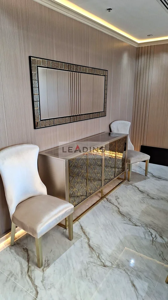 شقة بارزة من أربع غرف نوم مع غرفة خادمة | مؤثثة | إطلالة مذهلة على جزيرة النخيل63776933680897112
