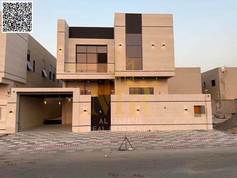 🏡 For Sale – Villa in Al Bahia – Ajman | 2 Floors | 5 Master Bedrooms | Majlis & 2 Living Rooms | Modern Kitchen | Yard + Parking | Price: AED 1,750,63882331856257110