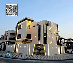 For sale: Luxurious modern villa in Al Yasmin area. Price includes water, electricity, and air condi