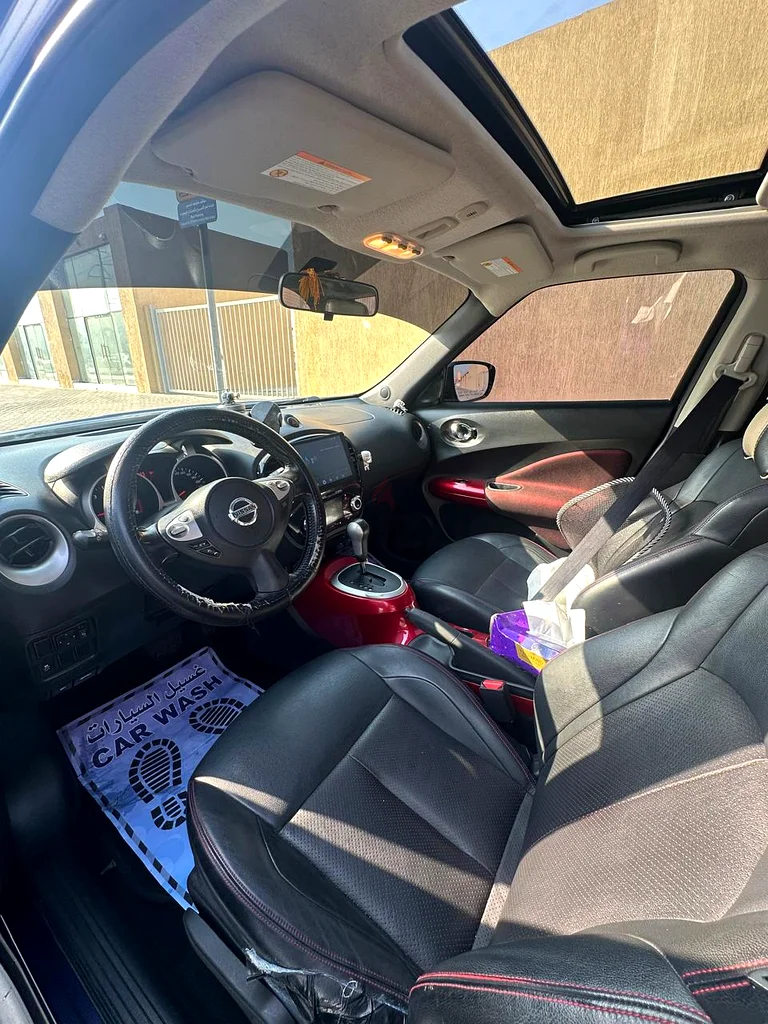NISSAN JUKE 2015 GCC FULL OPTION ( BLUE )63612793345281112