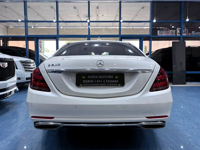 MERCEDES-BENZ S560 2018 MODEL WHITE63613134358147114