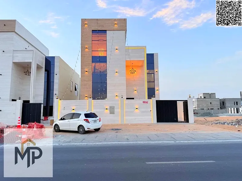 فيلا فاخرة بتصميم حديث في الهيليو، عجمان، 3 طوابق على شارع رئيسي مع مساحات واسعة بسعر ممتاز، تشمل التسجيل63903070649986110