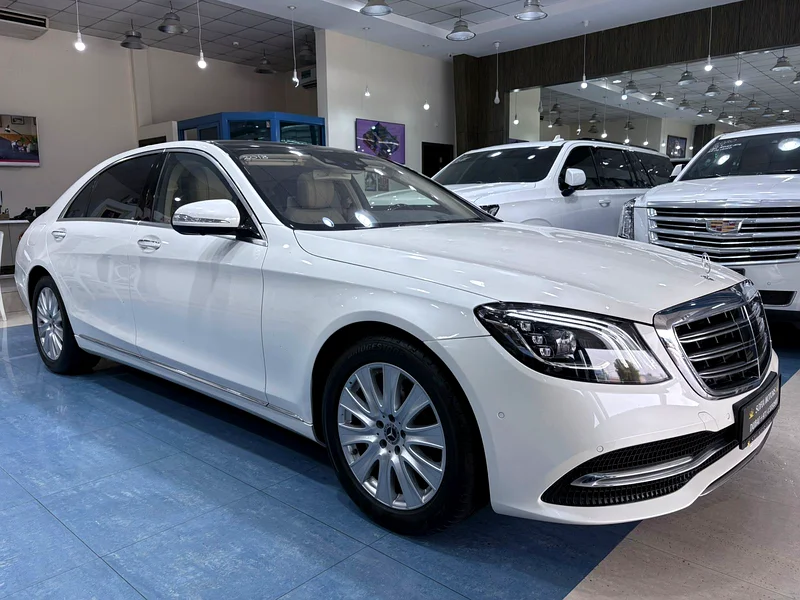 MERCEDES-BENZ S560 2018 MODEL WHITE63613134358147111