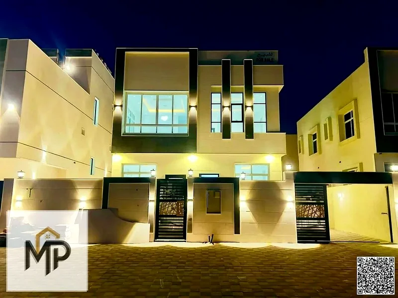 For sale, a distinctive villa in Al Helio, Ajman. Registration fees included. Now's your chance to own a luxurious villa with a modern design and high63903396149891110