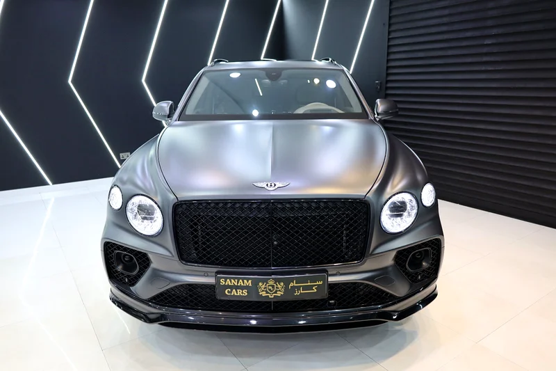 2022 Bentayga Speed W12, Original Satin Grey Exterior, Carbon Interior, Akrapovic Exhaust, GCC Specs63613464999426112