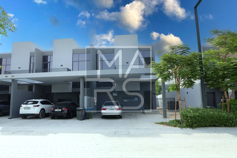 🏡 Corner Townhouse for Rent in Sendian Villas, Masaar – AED 130,000 Yearly 🌟63654746709251110