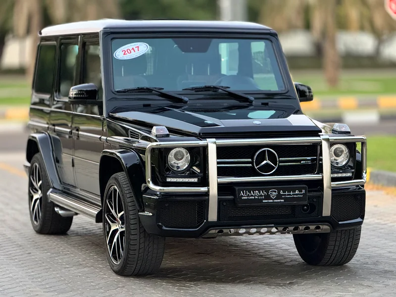 Mercedes G63 AMG 2017 model, Gulf specification, fully optioned, agency condition63613135446785112