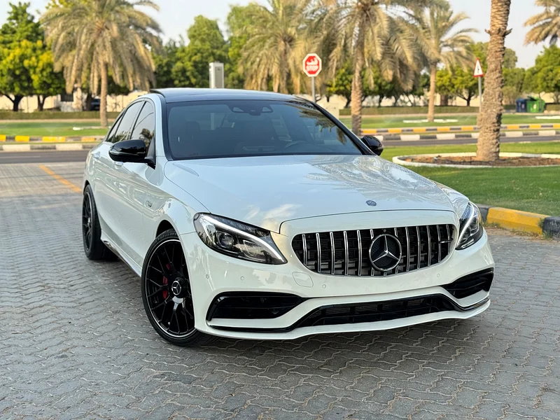 MERCEDES - BENZ - C450 - ///AMG - 2016 panoramic 360 camera follow option GCC63613134480003111