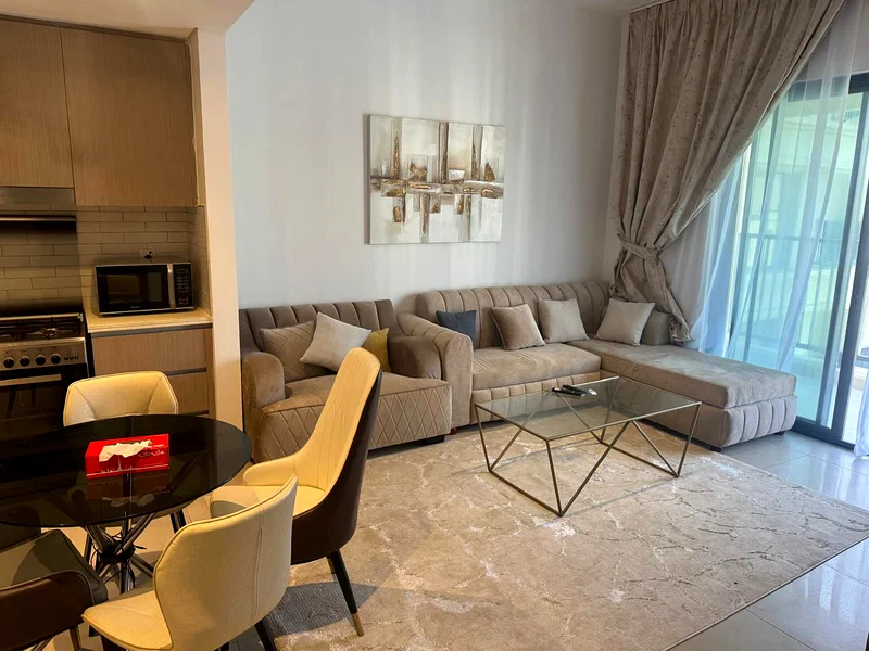 One room, one hall, one bathroom, 7000 with internet, gym, swimming pool, and parking :swimming pool view63827872108034112