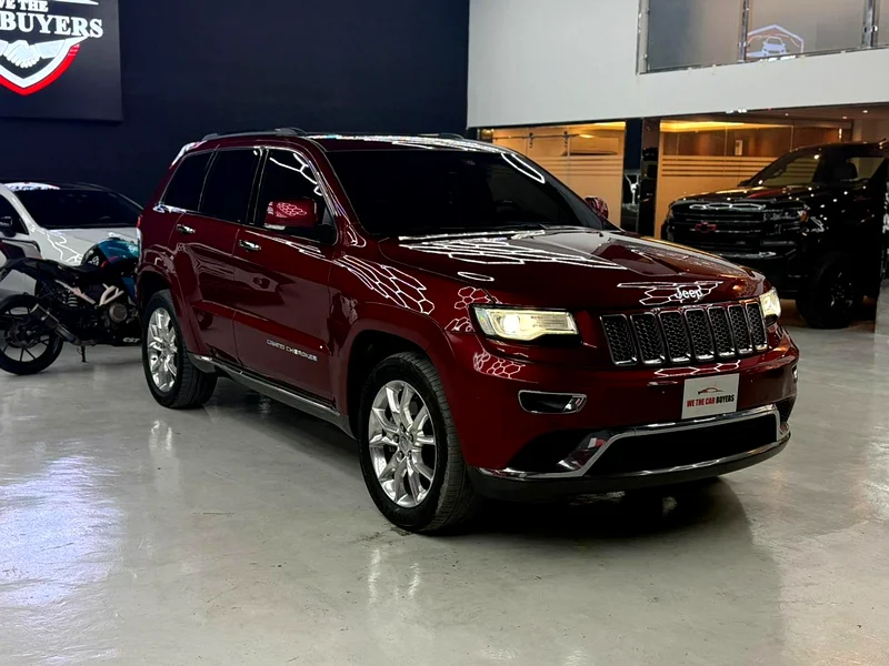 JEEP GRAND CHEROKEE 2015 147000 KMS ( SUMMIT ) TOP OPTIONS WITH RADAR WELL MAINTAINED FSH.63612071383427112