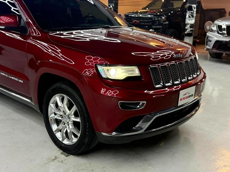 JEEP GRAND CHEROKEE 2015 147000 KMS ( SUMMIT ) TOP OPTIONS WITH RADAR WELL MAINTAINED FSH.63612071383427113
