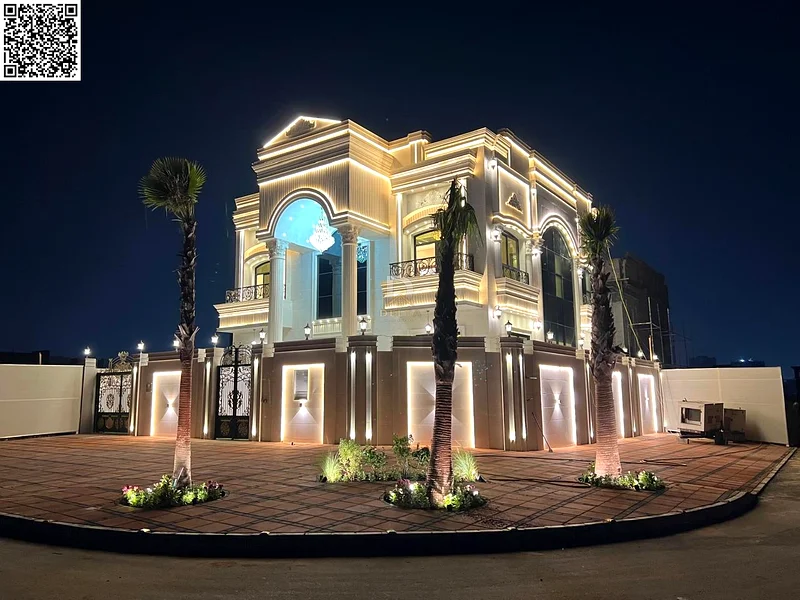 A corner villa with a luxurious classic design, including registration and ownership fees, in a prime location and close to all services.63903397153539110
