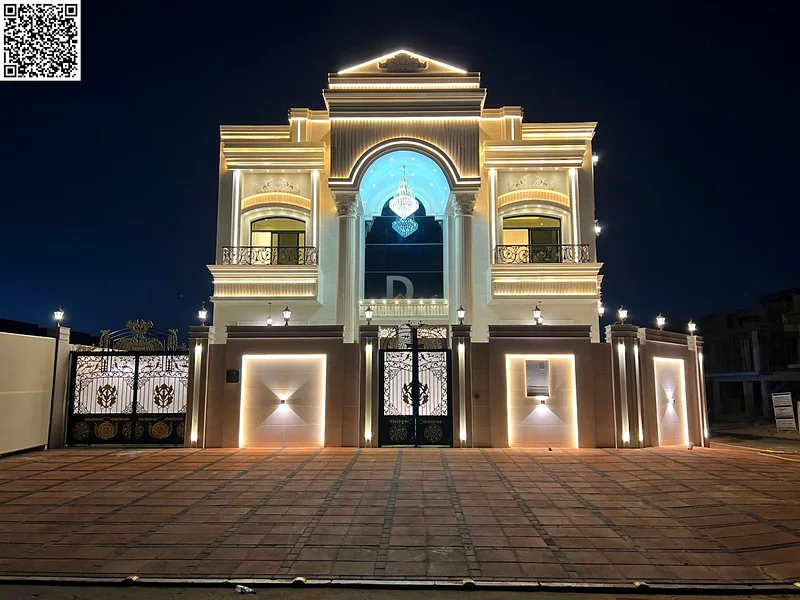 A corner villa with a luxurious classic design, including registration and ownership fees, in a prime location and close to all services.63903397153539111