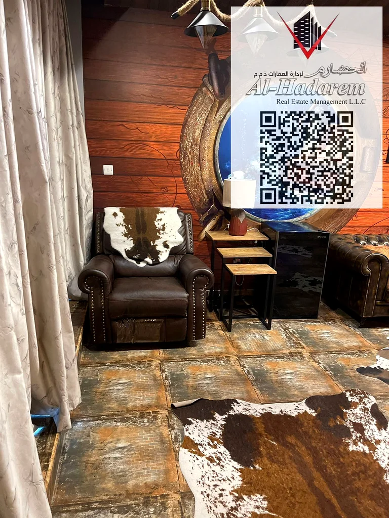 Duplex apartment 3 Beedroom with Maid"s Room, 4 bathrooms & 2 Balcony sea view, fully furnished new, with covered parking, Gym, Swimming pool.63810438943235113