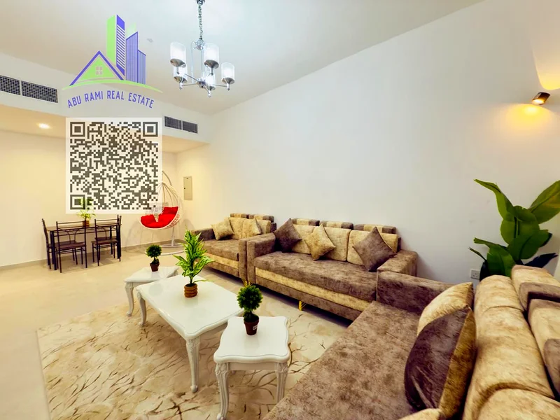 شقة من غرفة نوم واحدة جديدة بالكامل بأثاث جديد في كورنيش عجمان63838457263234110
