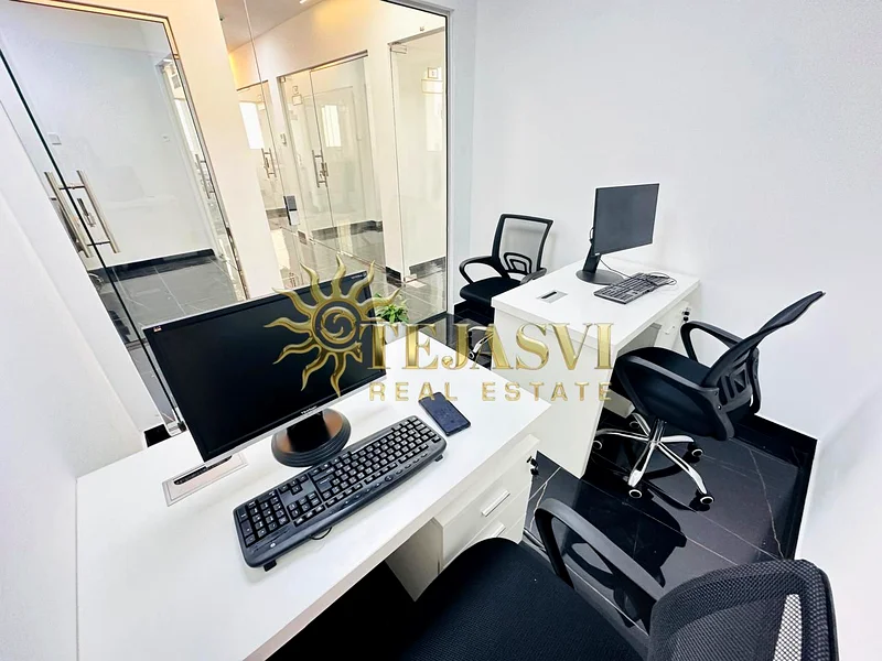 Fully Fitted Office | Direct from Owner | Near To Metro Station |63619756968578111