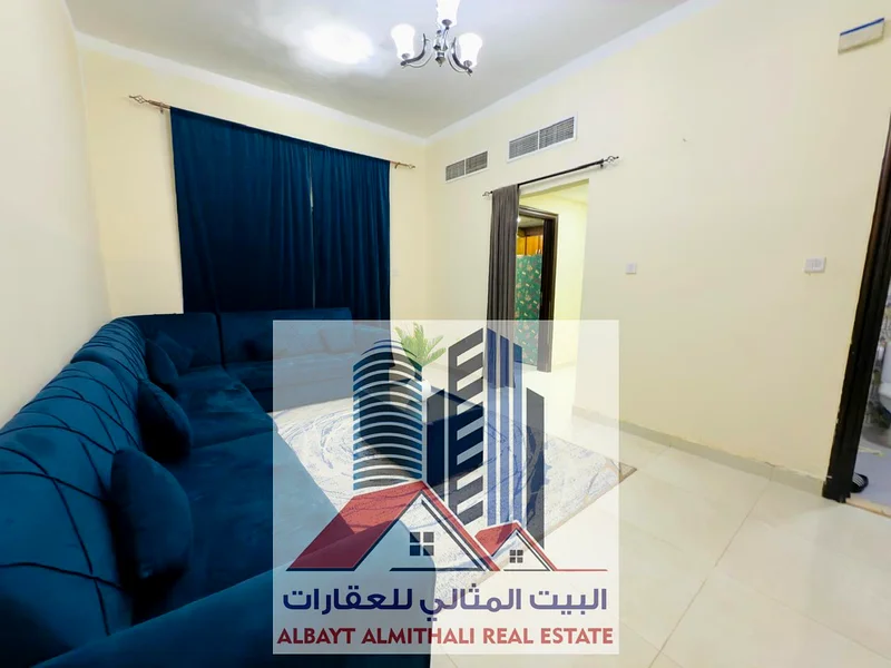 شقة بغرفة نوم واحدة للإيجار – عجمان الروضة 2  📍 الموقع: شارع تونس، خلف جسر الروضة  بالقرب من إشارة عبaya  سهولة الوصول إلى دبي والشارقة  ✨ شقة63723472577025110