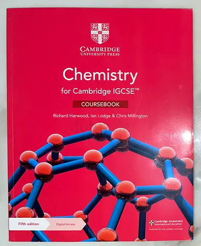 Cambridge IGCSE Chemistry coursebook with Digital Access