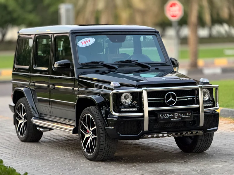 Mercedes G63 AMG 2017 model, Gulf specification, fully optioned, agency condition63613135446785113
