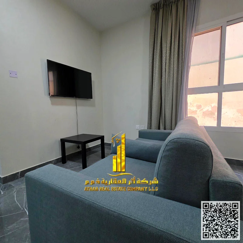 ✨ The Finest Spacious Studio for Monthly Rent in Al Rashidiya - Facing the Ruler’s Palace ✨  🔹 Fully furnished studio with a spacious layout and eleg63838457393665114