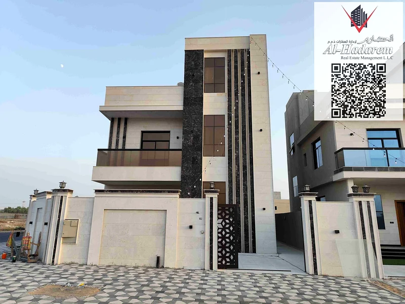 فيلا فاخرة مع مسافة بادئة أمامية تبلغ 20 متراً63907479831426110