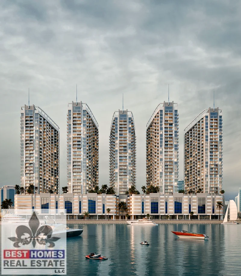 شقة حديثة مكونة من غرفة نوم واحدة وبإطلالة على الم waterfront معروضة للبيع بدفع 10٪ فقط كمقدم في عجمان63874476705026111