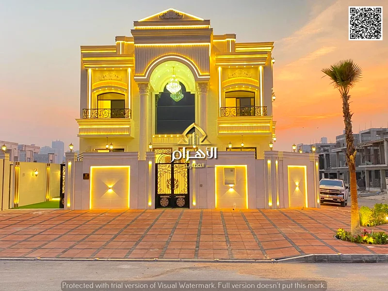 للبيع، فيلا تشمل ملكية ورسوم تسجيل، خمس غرف نوم رئيسية، صالة رئيسية، قاعة، ومطبخ رئيسي، مقابل السير63903070696322111