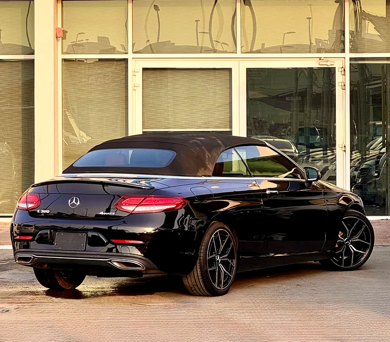 2019 Mercedes Benz C300 AMG Convertible, American Import, in Excellent Condition63613134000643113
